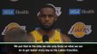 Lakers aren't at Golden State's level - LeBron