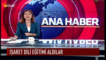 İşaret dili eğitimi aldılar