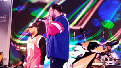 Aastha Gill and Badshah in Nepal: Ladki Beautiful Kar Gayi Chull |  Durbar Marg Street Festival 2018 | Powered By TVS