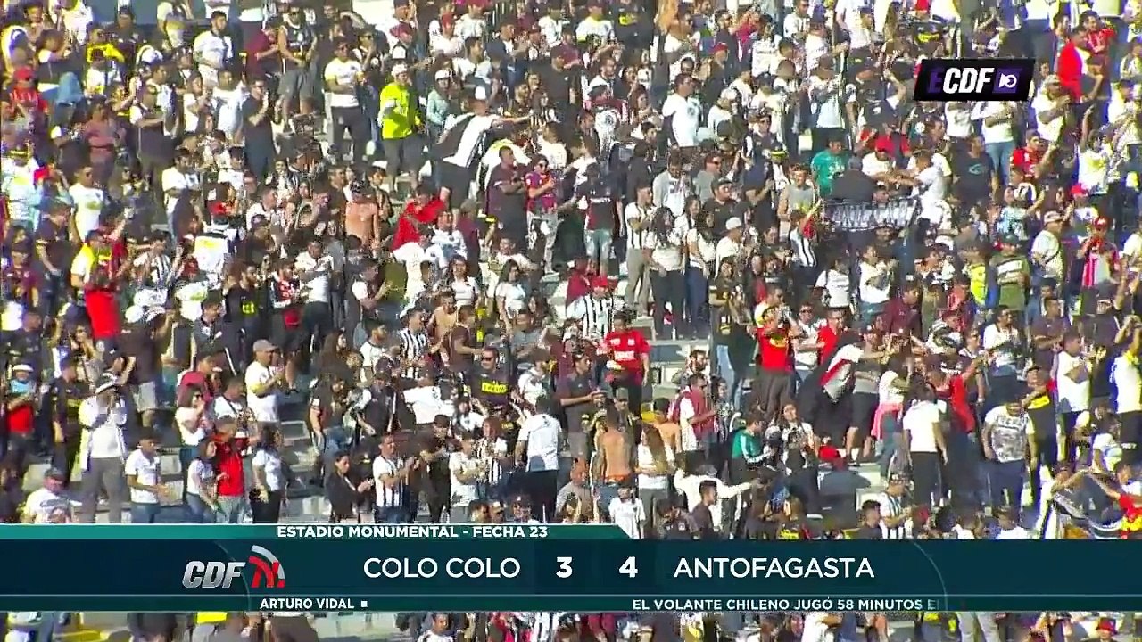 Colo Colo 3 - 4 Deportes Antofagasta | Torneo Scotiabank 2018 | Fecha 23 | CDF