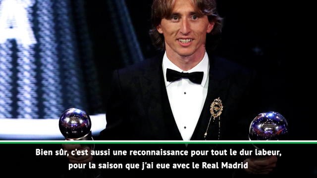 FIFA Awards - Modric : J’échangerais tous mes trophées individuels pour la Coupe du Monde
