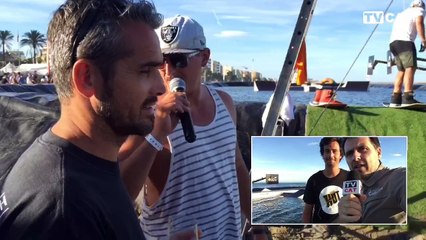 Canet-en-Roussillon : la compétition de wake, King Of Tricks bas son plein