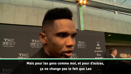 FIFA Awards - Eto'o : "Messi est à jamais le meilleur joueur du monde"