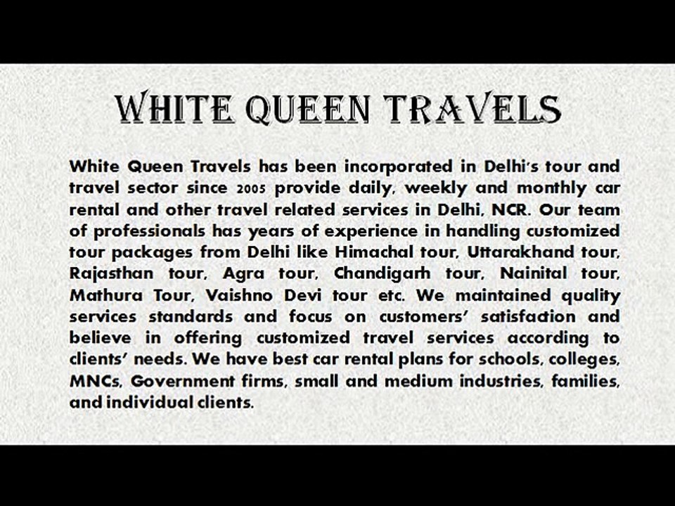 Toyota Innova, Crysta and Swift Dzire Car Hire Delhi