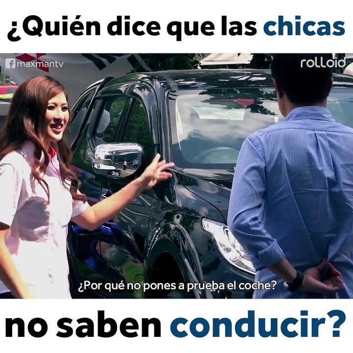La alumna que supera al profesor al volante