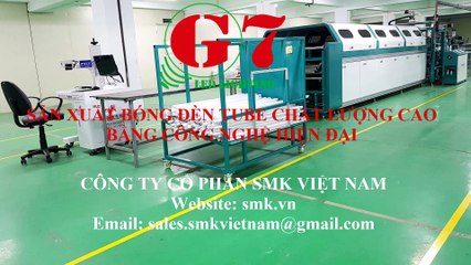 Đèn tube led cao cấp G7 sản xuất bằng công nghệ hiện đại