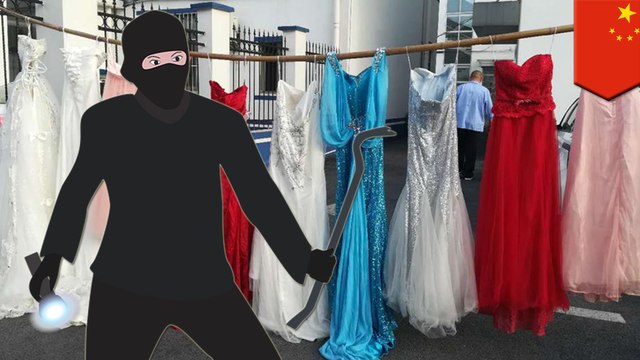 重溫結婚喜悅 男子偷竊73件婚紗禮服