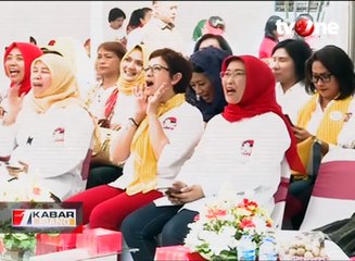 Tidak Ingin Kalah! Emak-emak Ini Deklarasi Dukung Jokowi