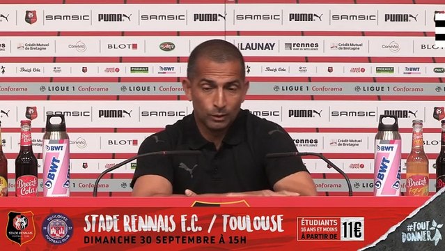 J7. Amiens / Stade Rennais F.C. : Conférence de presse