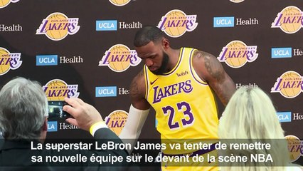 NBA: LeBron James veut “devenir encore meilleur” avec les Lakers