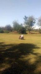 Learning Bike riding in a large ground