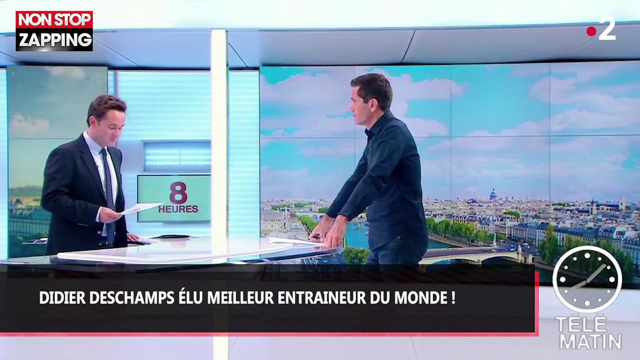 Didier Deschamps sacré entraîneur de l'année par la FIFA (vidéo)