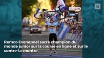 L'ancien footballeur Remco Evenepoel, future star du cyclisme belge ?