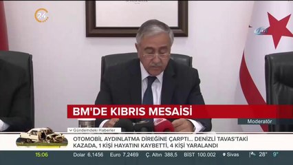 BM'de Kıbrıs mesaisi
