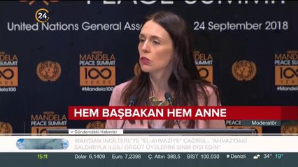 Hem Başbakan hem anne