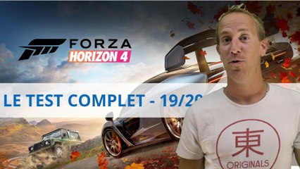 Test vidéo - Forza Horizon 4 - Le roi des jeux de course est de retour !