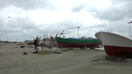 Balıkçılardan "Kestane Karası Fırtınası"Na Önlem