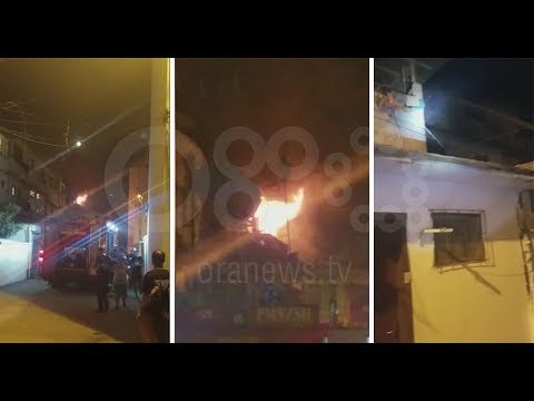 Ora News - Ora News siguron pamjet e zjarrit në Tiranë, brenda në apartament u dogj 63 vjeçari