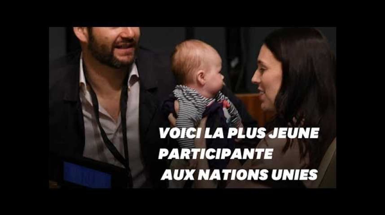Aux Nations unies, ce bébé vole la vedette à Trump et Macron