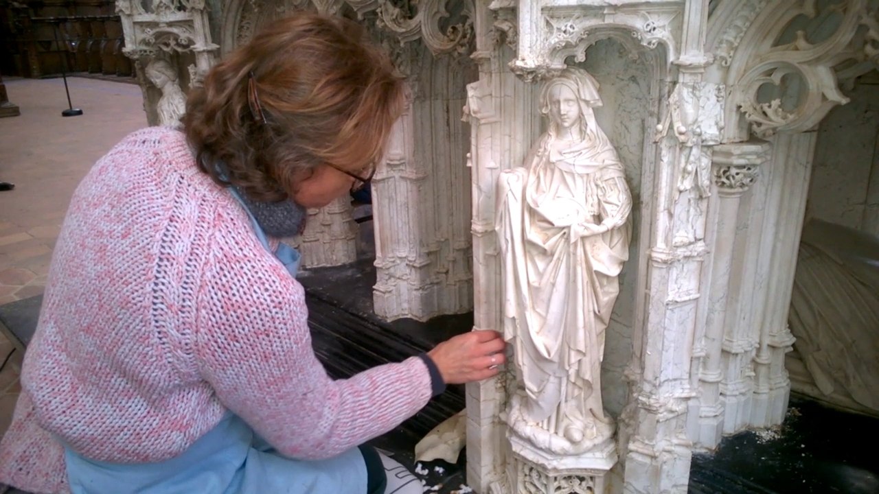 Restauration des tombeaux de l'église de Brou