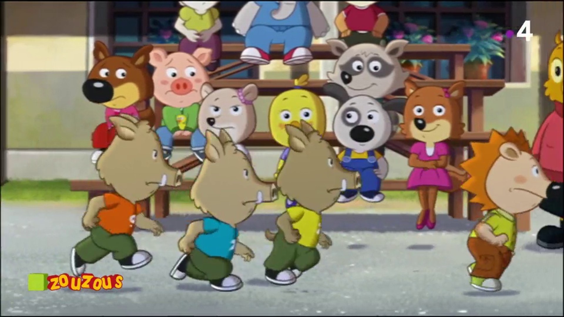 Mini Loup Dessin Anime La Photo De Classe Video Dailymotion