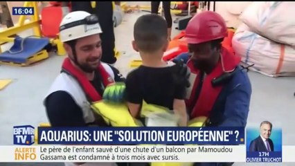 Aquarius: un accord passé entre la France, le Portugal et l'Espagne pour l'accueil des migrants