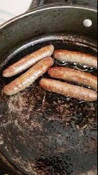 Des saucisses terrifiées