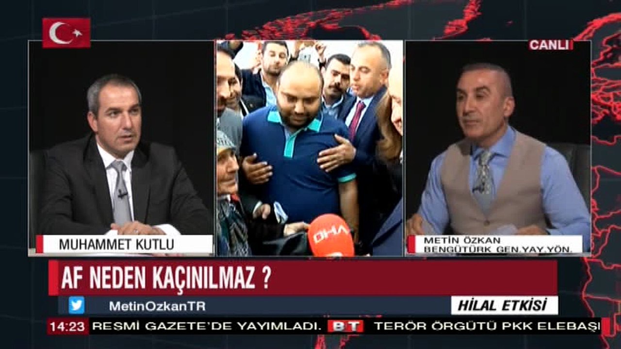 METİN ÖZKANLA HİLAL ETKİSİ 25 EYLÜL 2018