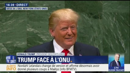 "Nous avons plus fait que tous les gouvernements de l'histoire", Trump fait rire Assemblée générale des Nations unies