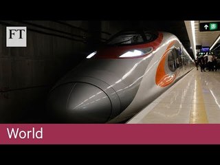 Hong Kong joins China's high-speed rail network