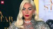 Lady Gaga twinkles in silver dress at 'A Star Is Born' premiere