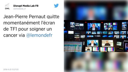 Jean-Pierre Pernaut quitte l’antenne de TF1 pour soigner un cancer.
