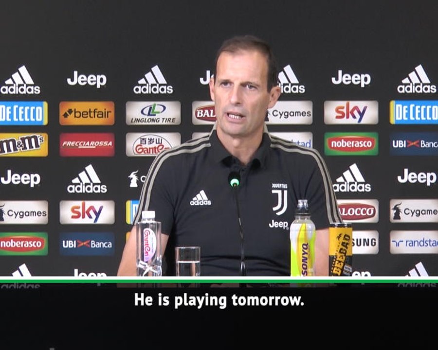 Ronaldo will play for Juventus against Bologna...
