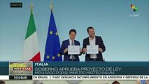 Italia aprueba proyecto de ley impulsado por Matteo Salvini