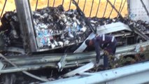 Niğde-Adana karayolunda feci kaza...Tır şoförü yanarak can verdi