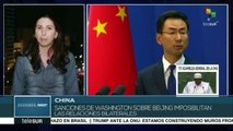 China reitera que de EEUU depende reanudar conversaciones