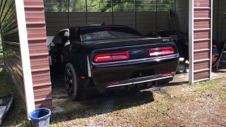 Rebuilding A Wrecked 2017 Dodge Hellcat Part 15