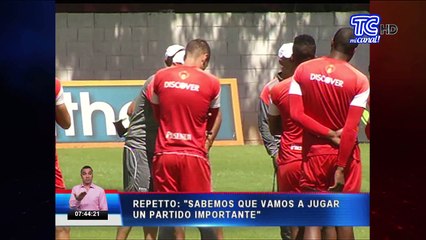 Pablo Repetto- “Sabemos que vamos a jugar un partido importante”