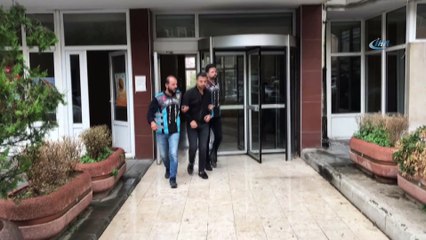 Gelin arabasıyla “drift” yapan maganda yakalandı