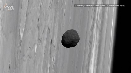 Mars' Moons Might Be Chunks of the Planet Created by Violent Impact