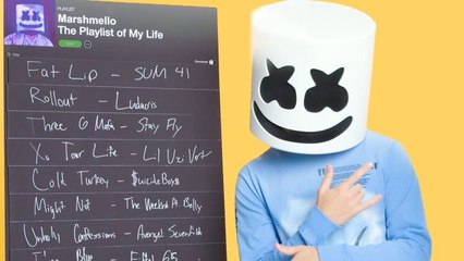 Marshmello Creates the Playlist to His Life