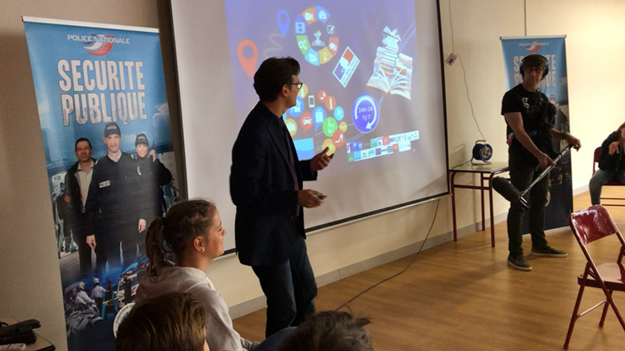 Le Mans. Un policier au collège Saint-Joseph pour prévenir des dangers d’Internet