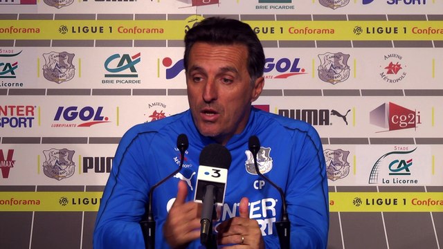 L'avant Match Amiens SC - Stade Rennais , Christophe Pélissier