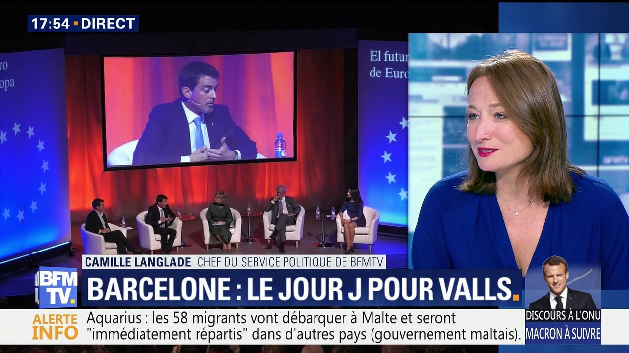 Barcelone: Le jour J pour Manuel Valls