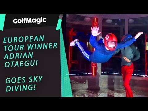 European Tour Winner goes Sky Diving!