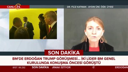 Başkan Erdoğan, Trump ile BM Genel Kurulu'nda görüştü