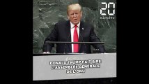 Donald Trump fait rire l'assemblée générale de l'ONU