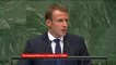 Assemblée générale de l'ONU : La lutte contre les inégalités sera une priorité du G7 présidé par la France en 2019 annonce Emmanuel Macron