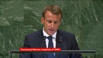 Assemblée générale de l'ONU : Macron appelle à ne pas signer d'accord commercial avec ceux qui ne respectent pas l'accord de Paris