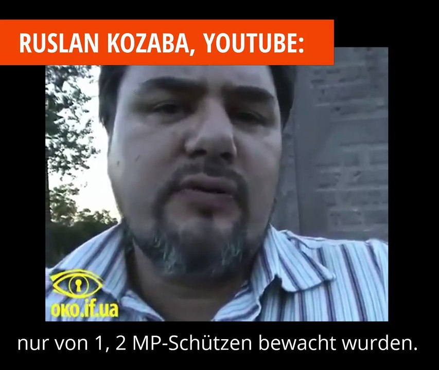 Ruslan Kotsaba: Die Juden haben Stalin und Hitler gezüchtet - der Holocaust war die Strafe dafür